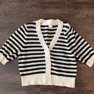STRIPED CARDIGAN